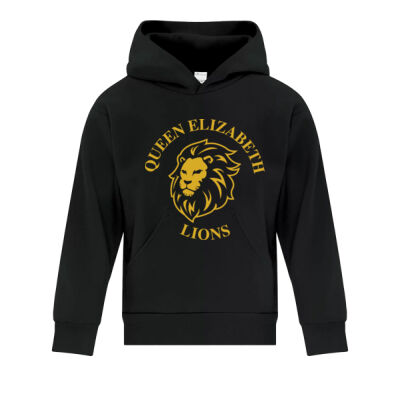 YOUTH - Fleece Hooded Sweatshirt - Dark Thumbnail