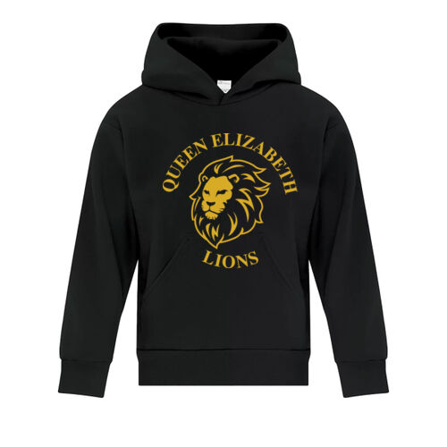 YOUTH - Fleece Hooded Sweatshirt - Dark Thumbnail