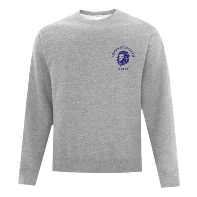 STAFF - Everyday Fleece Crewneck Sweatshirt *EMBROIDERED LOGO* Thumbnail